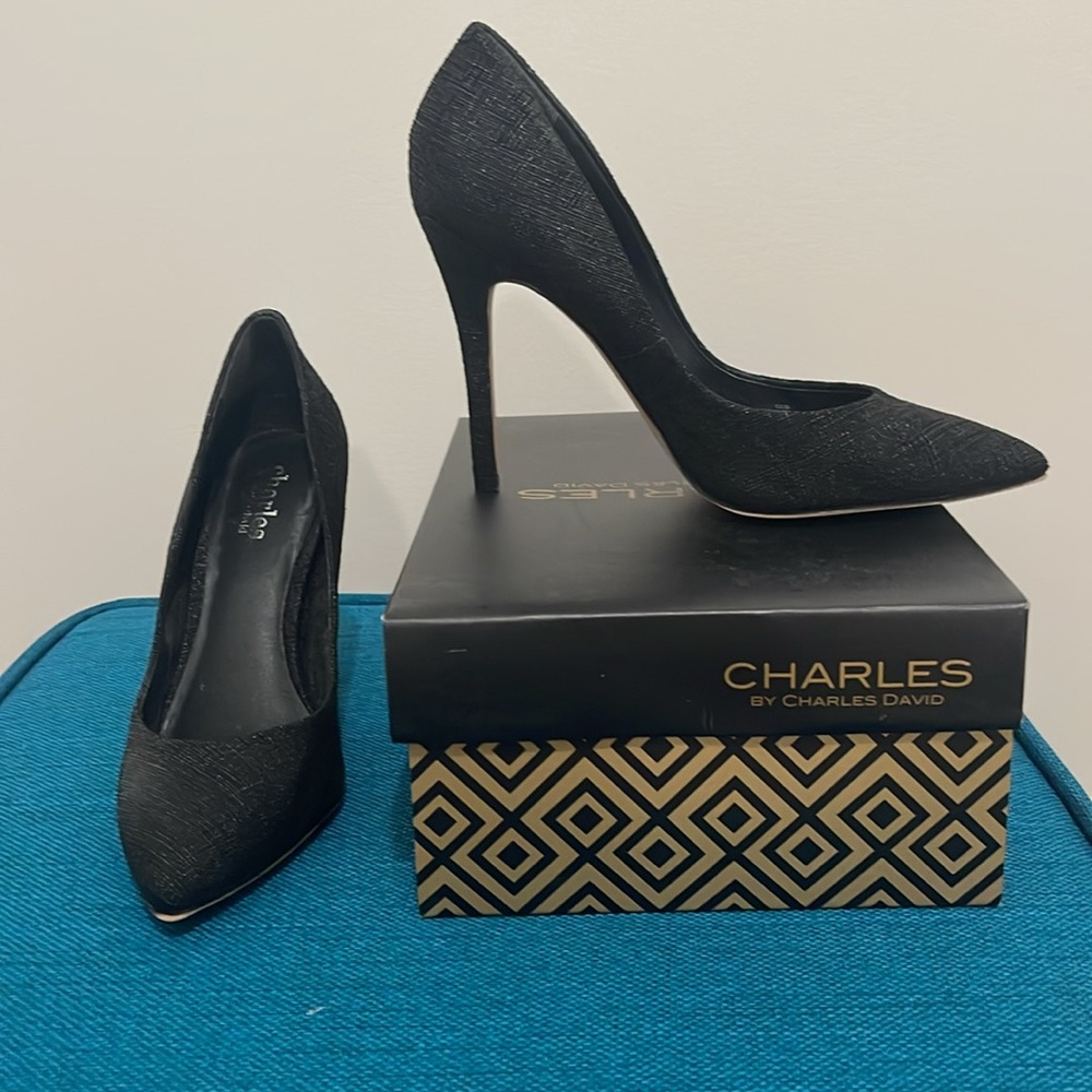 Charles by Charles David Black Women's Evening Pumps